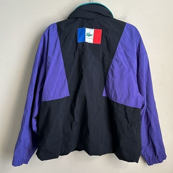 Lacoste Vintage90’s Style Men’s Windbreaker Jacket L - Picture 5 of 9
